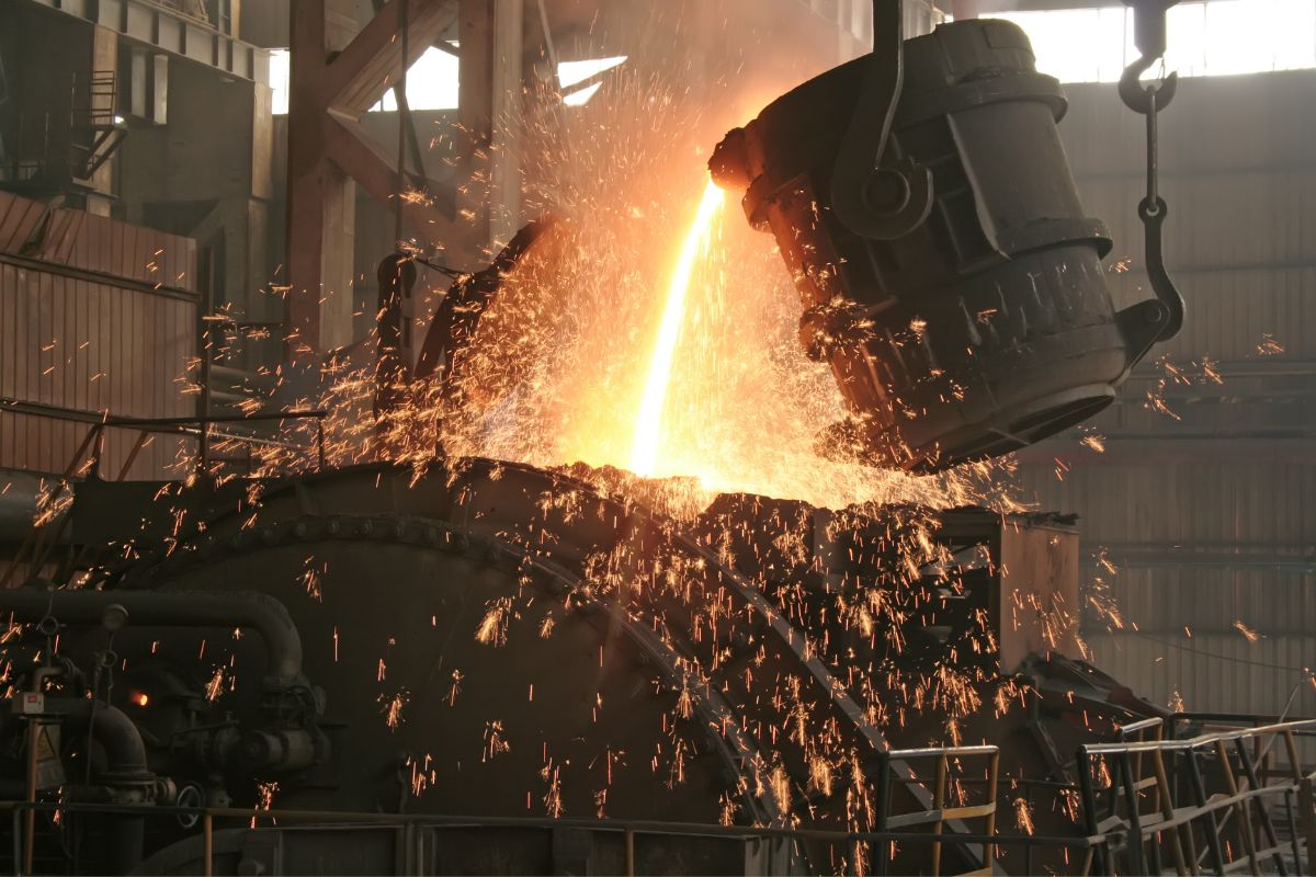 proces produkcji stali